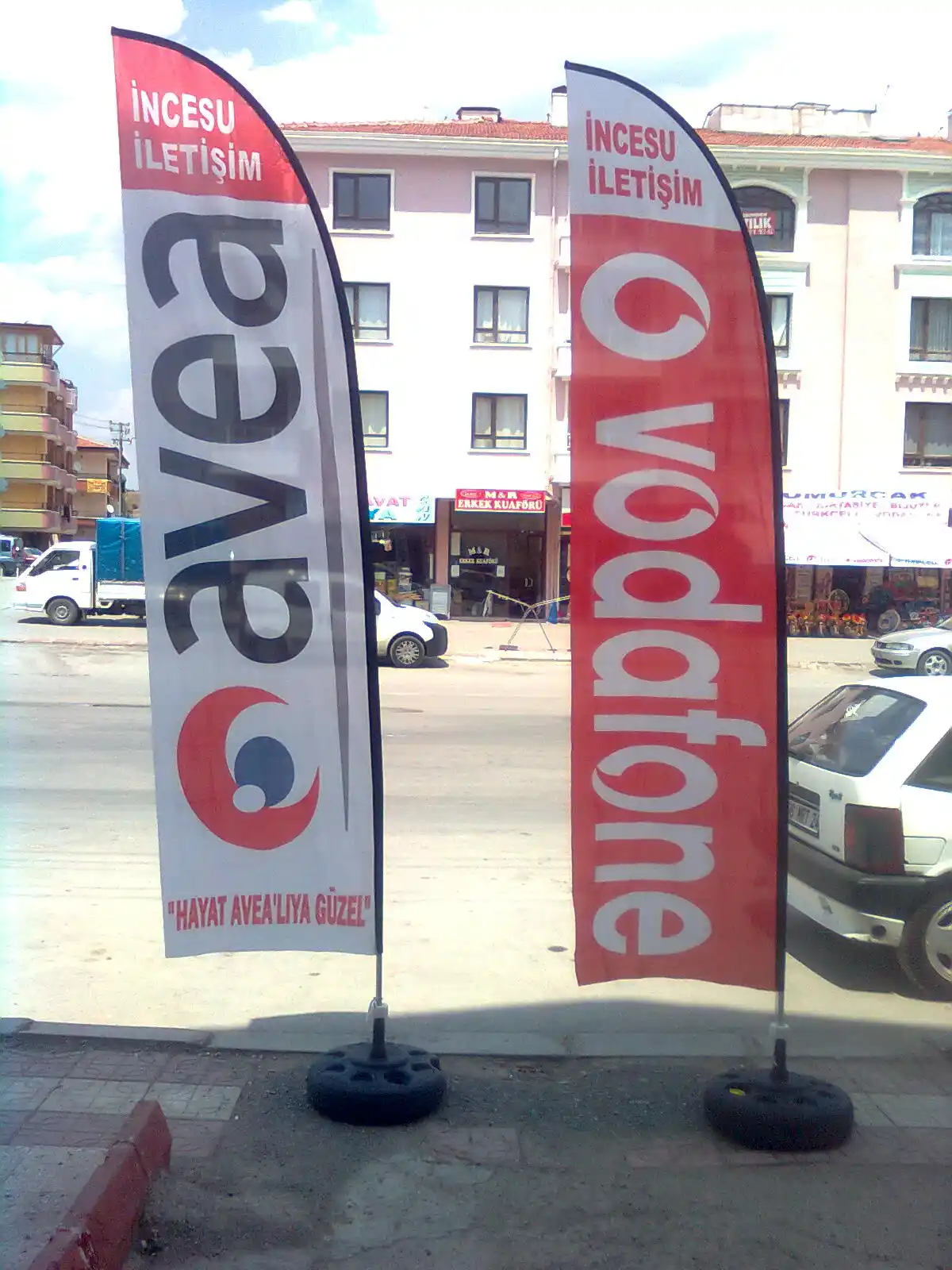 Cep Telefoncu Olta Bayrağı-45
